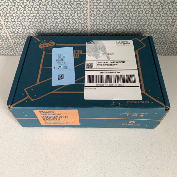 KiwiCo Doodle Crate ‘Make Your Own Handwoven Baskets’ Unused Craft Activity Kit - Picture 4 of 4